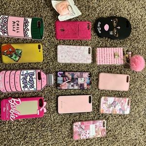 iPhone 7plus 8plus phone cases with a free airpod case